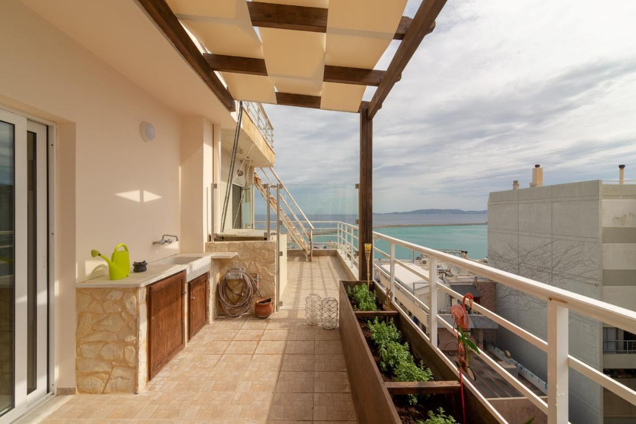 Penthouse Apartment In Downtown With Seaview 이라클리온 외부 사진